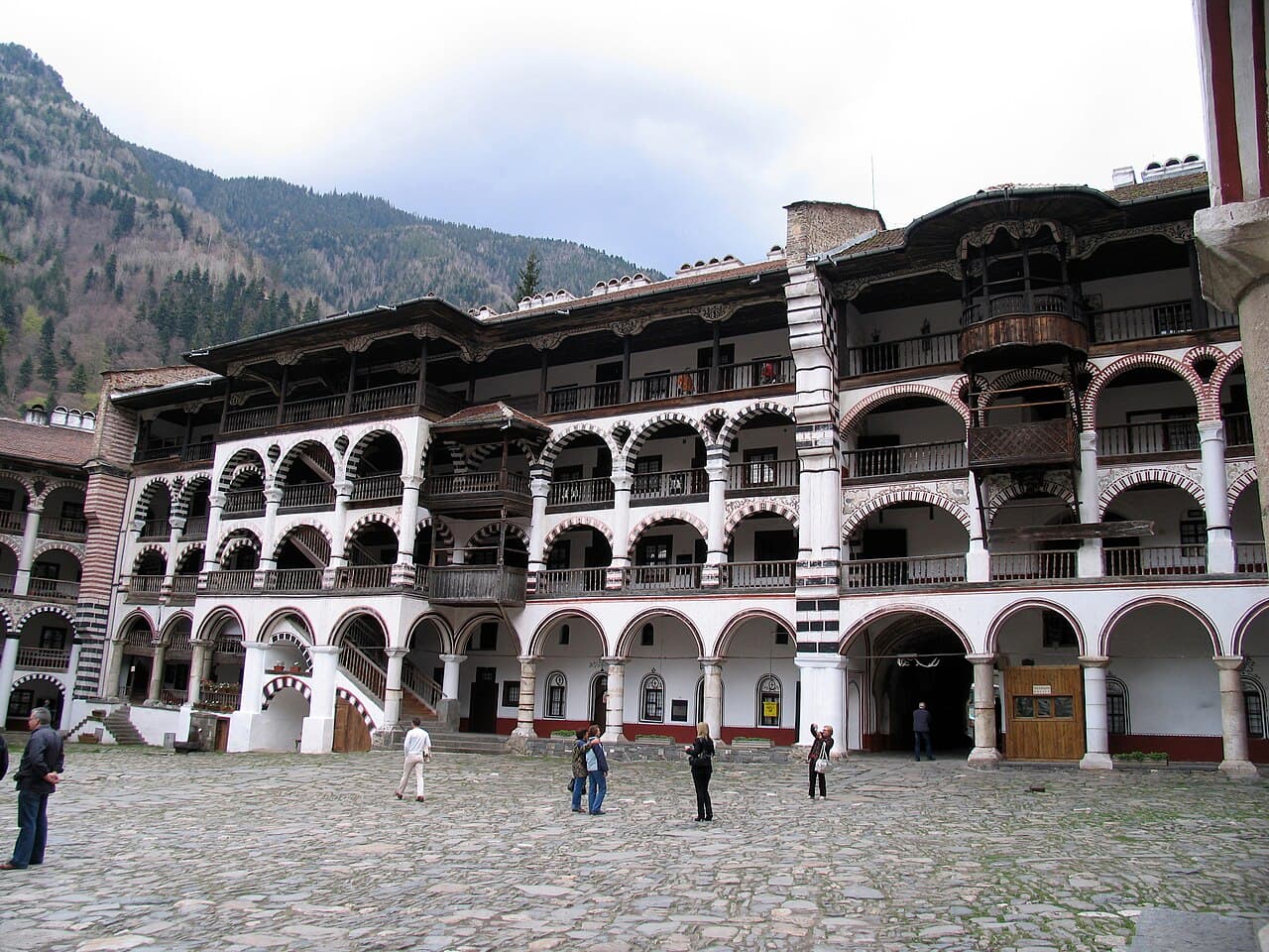 Rila Monastery view 2